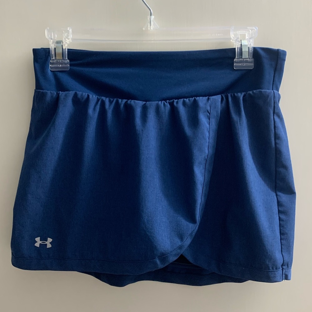 blue under armor golf/tennis skirt